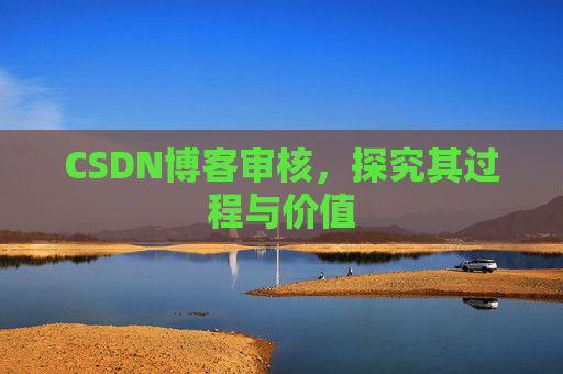CSDN博客审核，探究其过程与价值